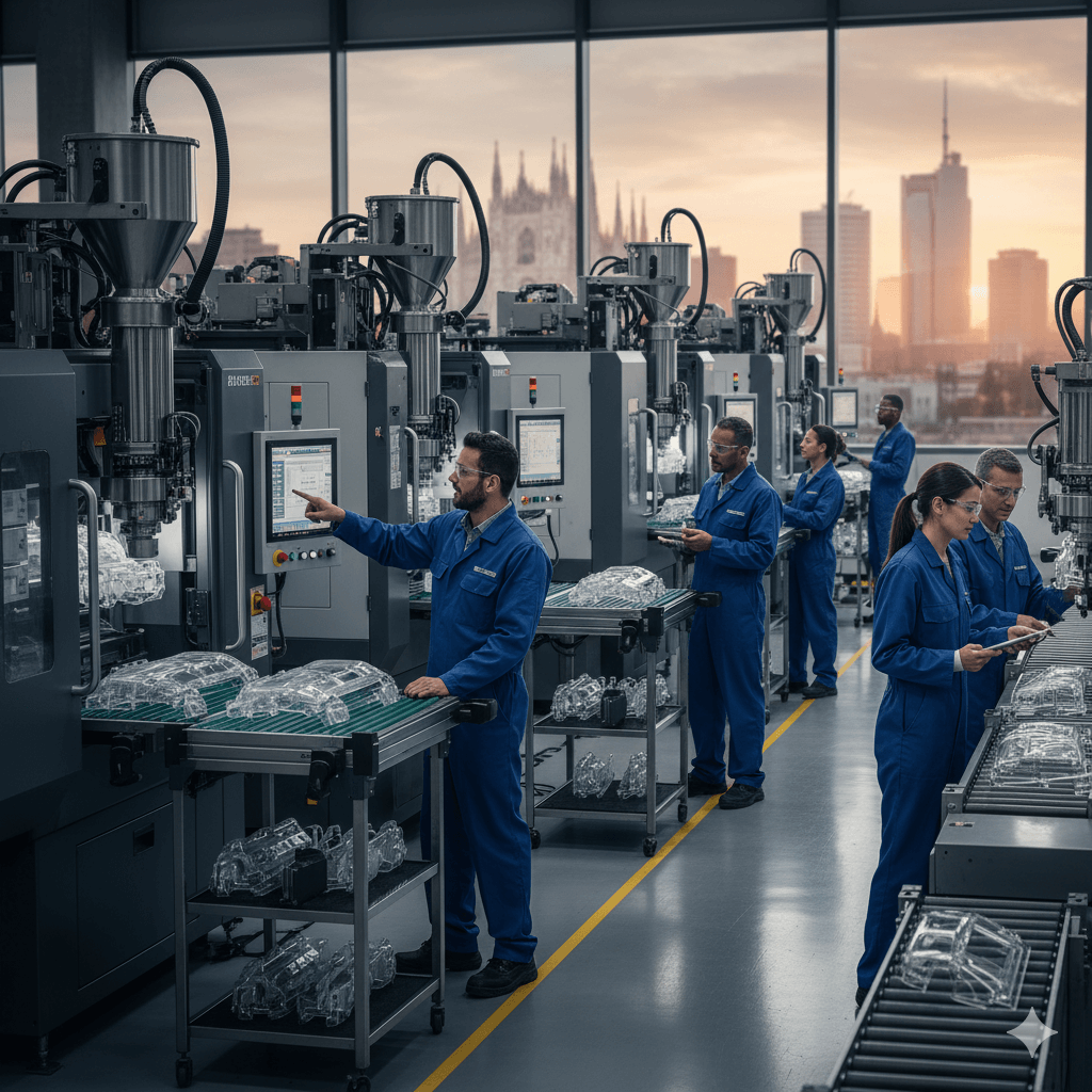 Eccellenza nello stampaggio plastica a milano: un faro d’innovazione